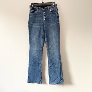 INC-Boot Leg Curvy Fit Blue Denim Jeans Size 0